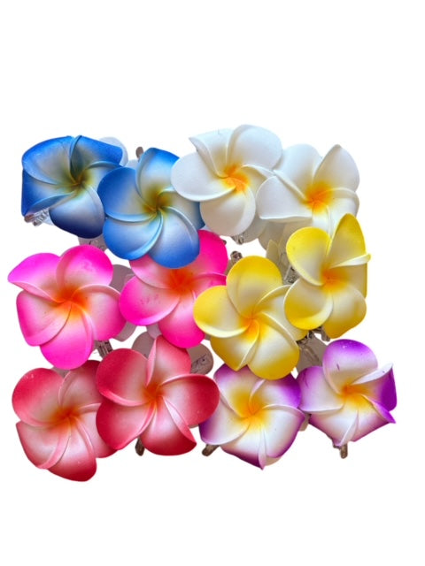 Frangipani Claw Clips - Medium Mix