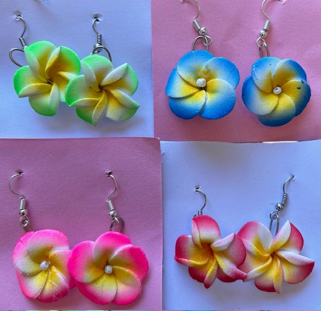 Frangipani Earrings