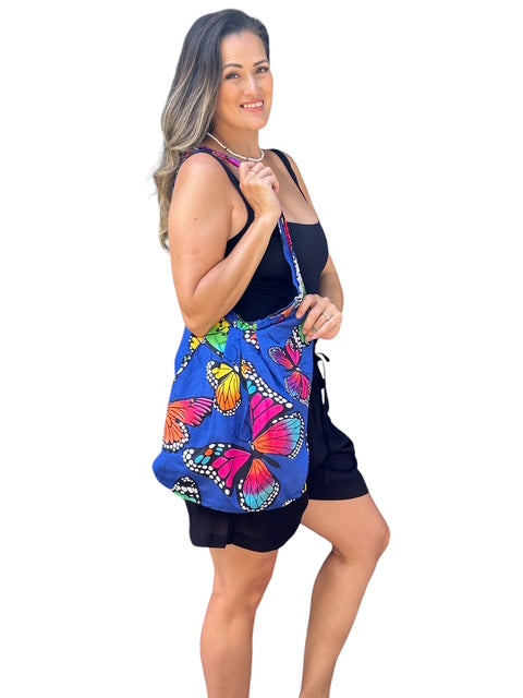 Banana Bag Butterfly Print