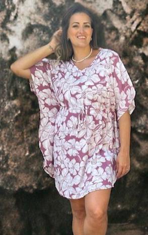 Chloe Kaftan - Magnolia Print