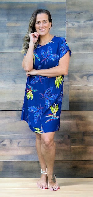 Coogee Dress - Echo Print