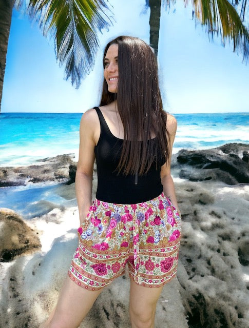 Hannah Boho Shorts