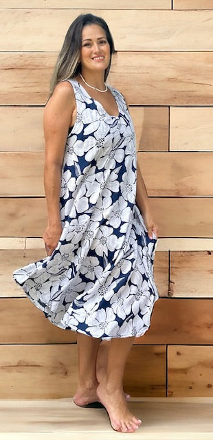 Katrina Dress - Magnolia Print