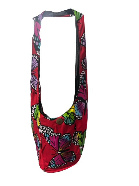 Shoulder Bag Butterfly Print