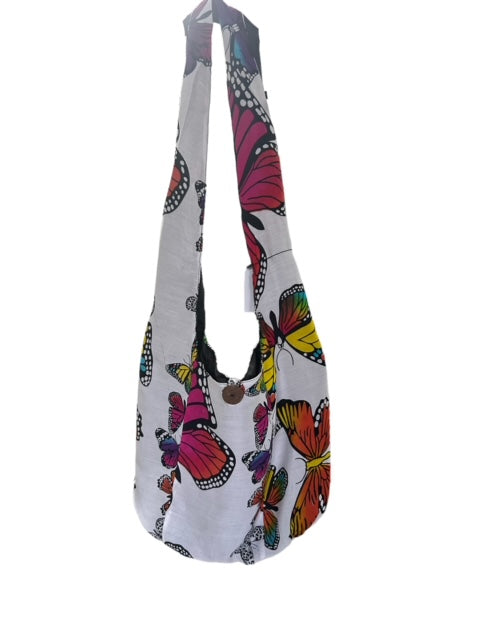 Shoulder Bag Butterfly Print