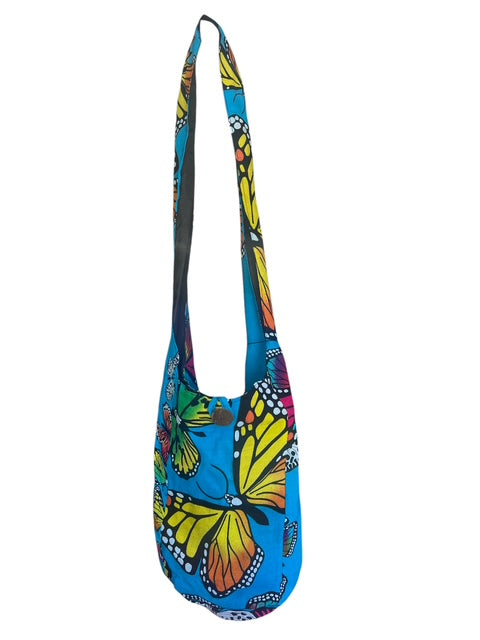 Shoulder Bag Butterfly Print