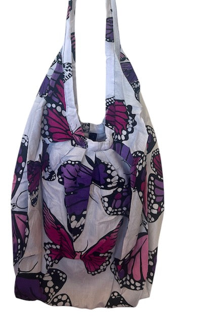 Banana Bag Butterfly Print