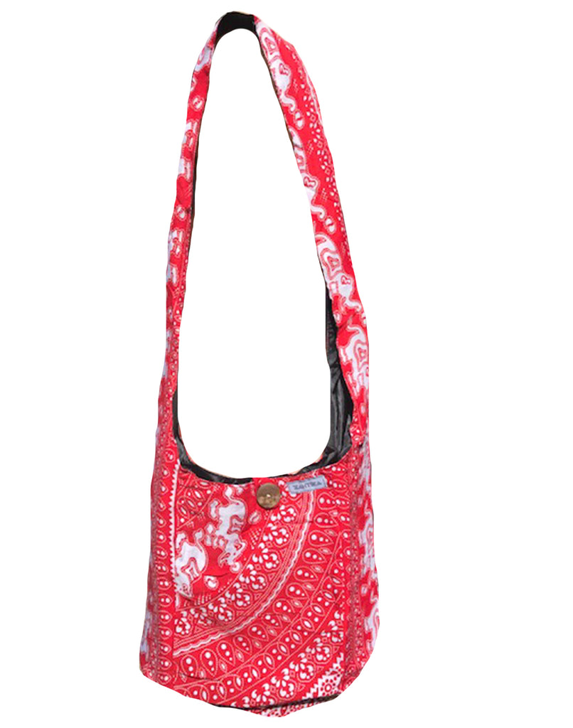 Shoulder Bag Elephant Print